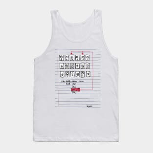 Gamer Memory Black Tank Top